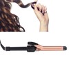 Curling Iron Wand Adjustable Temperature Ceramic Barrel Hair Curler 25mm