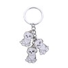 BbearT® Dog ID Tag Dog Key-ring Keychain,Cute Puppy ID Tags