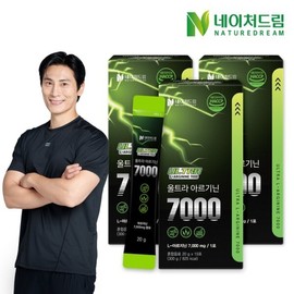Nature Dream 울트라 아르기닌 7000 20g x 15포 3박스 Ultra Arginine 7000 20g x 15 packs 3 boxes