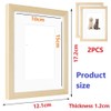 FTXanty Pack of 2 Wooden Picture Frames 10 x 15