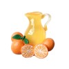 Orange Juice Shaped Fridge Magnet, Fruit Juice Creative Refrigerator Magnet,