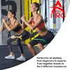 Resistance Bands - Loop Fitness Bands in 5 Different Strengths