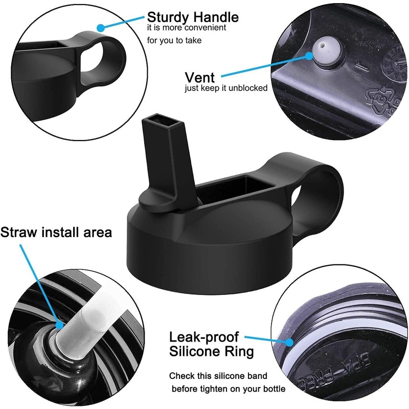 The Mass Wide Mouth Straw Lid Compatibility Most Sports Water