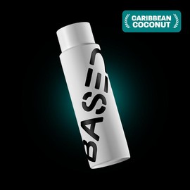 Based Bodworks Bodywash | Anti-inflammatory & Soothing | Zero Endocrine Disruptors | Sulfate, Paraben, Pthalate Free.:_Caribbean Coconut_Just One