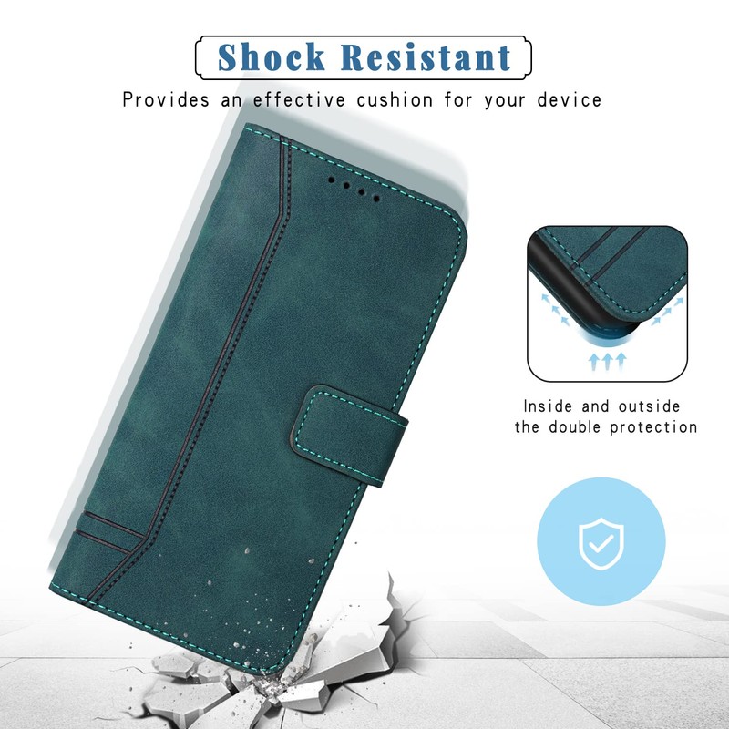 Bravoday Honor 70 Case, PU Leather Flip Case with Card