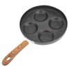 Four Hole Frying Pot Non-stick Cooking Pan Breakfast Maker with
