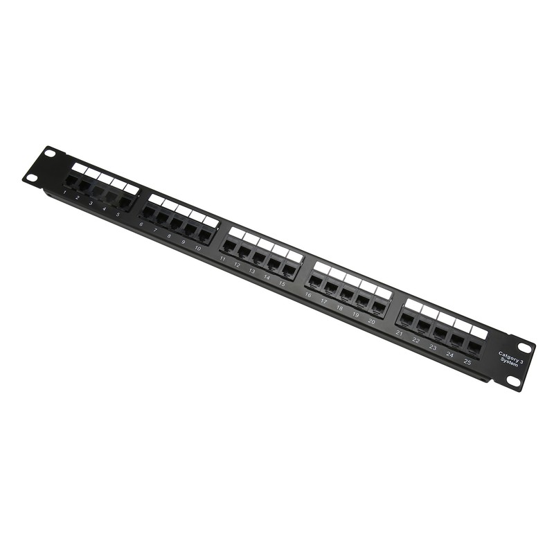 RJ11 Through Coupler 25 Ports Anti Interference Gold Plated Pin
