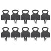 OTOTEC 10 x Hydraulic Disc Brake Pads for Bikes, Spacers