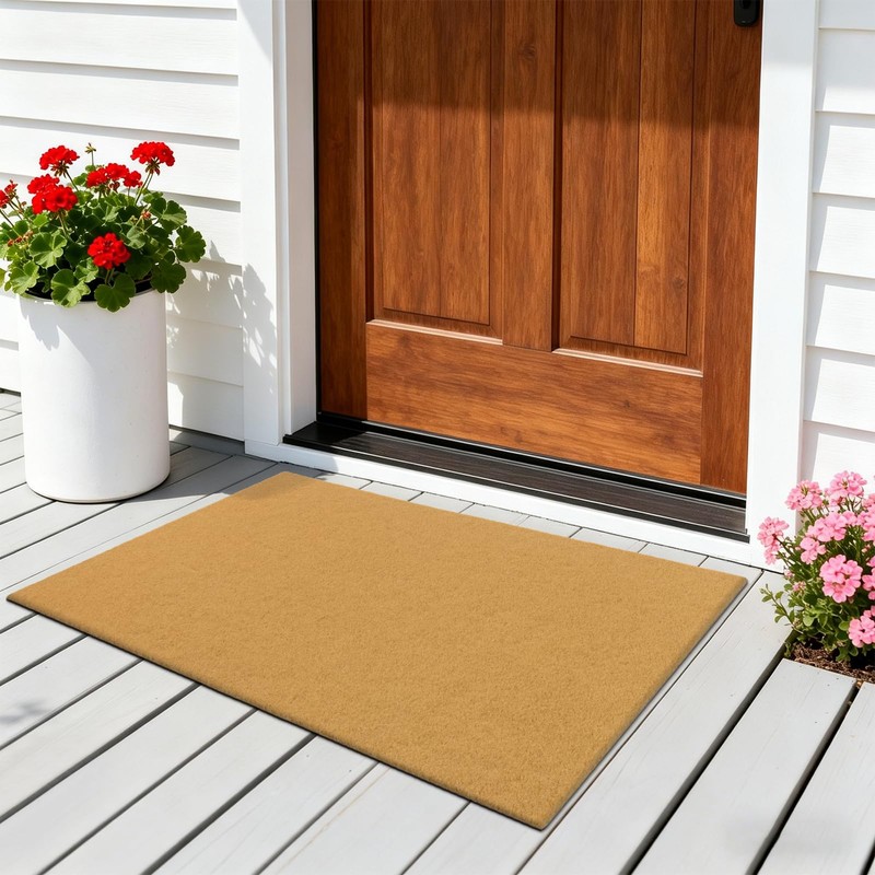 SHACOS 32x48 Artificial Coir Door Mat Indoor Outdoor