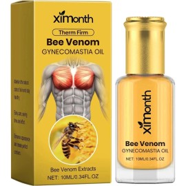 jeosisy Thermo Firm Bee Venom Oil for Chest Muscles,2025 New Chest Muscles Bee Venom Oil