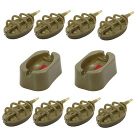 Croch Method Feeder Set Inline System for Carp Fishing 15 g, 20 g, 25 g, 30 g, 35 g, 40 g, 50 g, 60 g