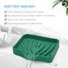 Soap Dish, KIACFFH Soap Sponge Holder for Kitchen Sink Soap