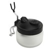 Airbrush Cleaning Pot with Holder Multifunctional Airbrush Wash Cleaner Tools