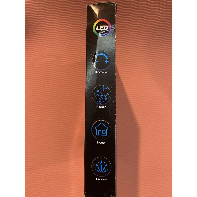 Aura 12 ft. LED Color Strip Light with Remote Pre-Programmed