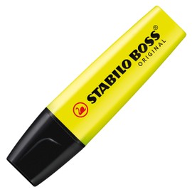 Highlighter - STABILO BOSS ORIGINAL - Pack of 1 - Yellow