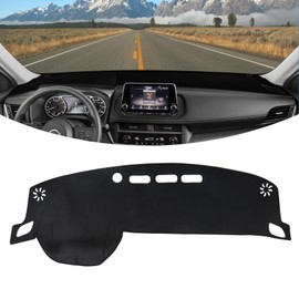 BILOPER Dash Cover for Nissan Rogue 2021-2025 Accessories Flannel Dashboard Cover Dash Cover Mat
