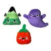 Fringe Studio Small Plush Dog Toy Set, Spooky Squad, 3