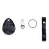 Temvue Access Card Holder RFID Key Fob Bag Leather Airtag