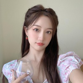 Cute Strawberry Dangle Stud Earrings for Women Girls Red White Enamel 3D Sweet Fruits Charms Studs Gold Plated Fish Hook Dangling Earring Dainty Small Cherry Blossom Flower Ear Stud Jewelry Gifts