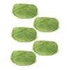Gadpiparty 5 Rolls Cotton Crochet Yarn Soft and Flexible Knitting