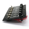 TOTMOX 12V/24V Waterproof 6 Gang Auto ON-OFF Rocker Switch Panel