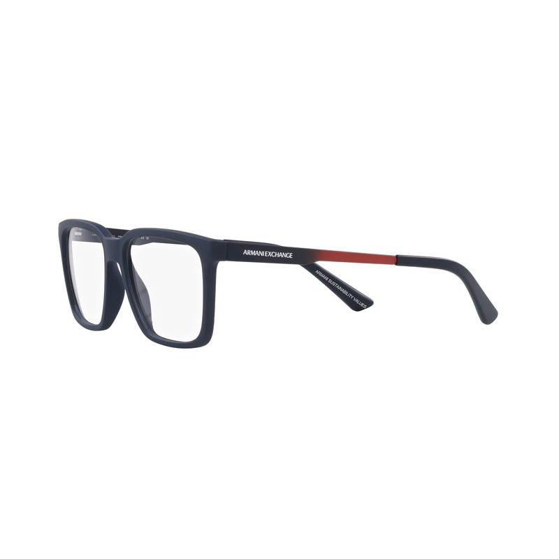 Armani Exchange Ax3103 - Marco rectangular para anteojos graduadas para