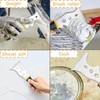Scraper Tool,Stainless Steel 13-in-1 Painters Tool, Putty Scraper Professional Quality,Professional