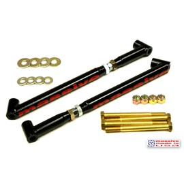 6 COLOR Choices - Made in USA - Adjustable Upper Control Arms Brace UCA Compatible with 68-72 GM A Body Chevelle Cutlass GTO 442 Massive Speed System RaceSpec – SUPER GLOSS BLACK