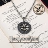 Norse American Viking Viking Vegvisir Elder Futhark Rune Compass Stainless