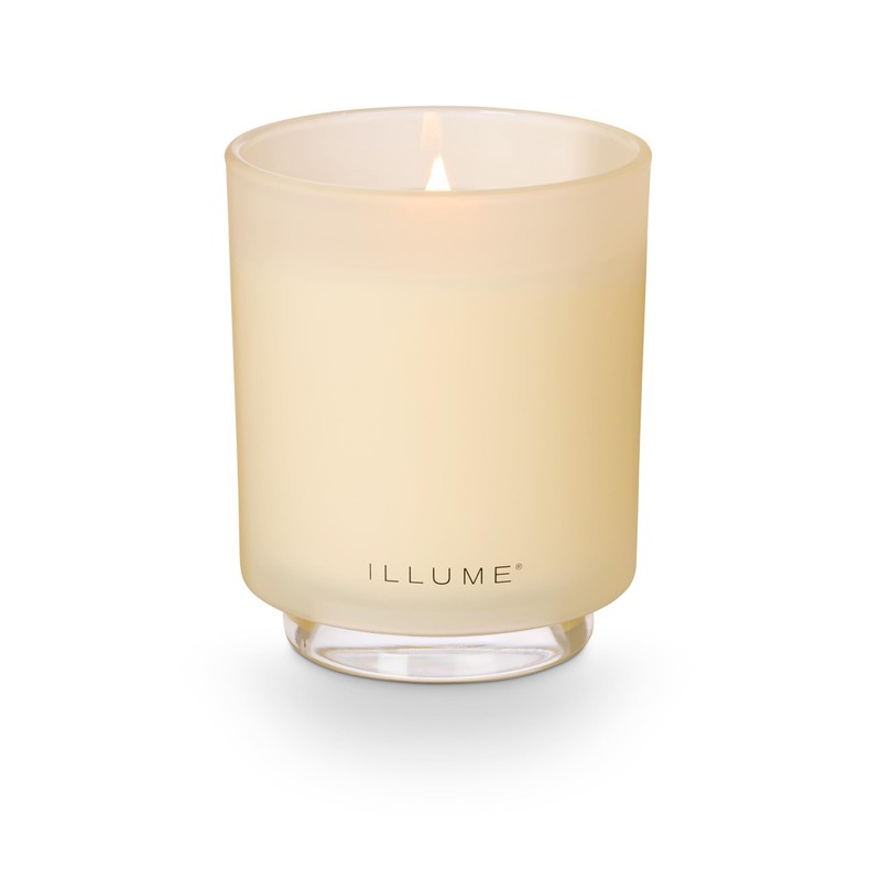 Illume Beautifully Done Refillable Boxed Glass Candle, Isla Lily