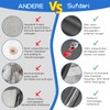 Mattress Protector 140 x 200 cm Waterproof Grey Incontinence Underlay