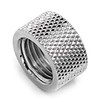 Barrow G1/4" Female to Female Extender Fitting, 10.5mm, Silver Shiny