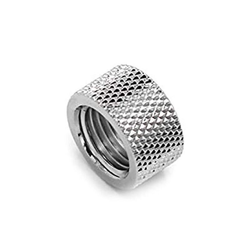 Barrow G1/4" Female to Female Extender Fitting, 10.5mm, Silver Shiny
