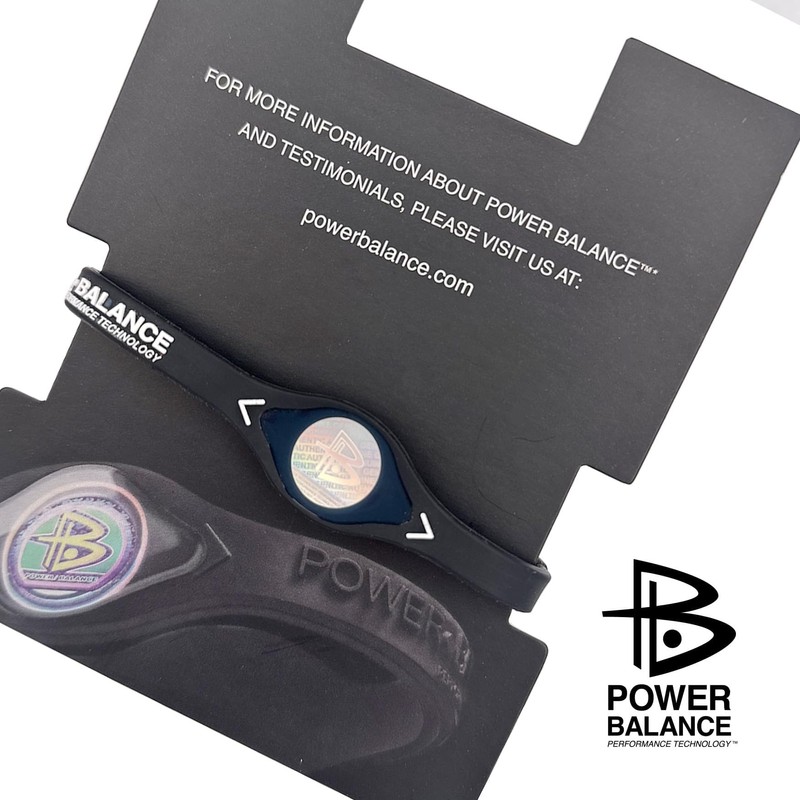 Power Balance オリジナル純正パフォーマンスリストバンド、シリコンラバーリストバンドブレスレット スポーツブレスレットリ メンズ、レディース、パワーバングル、安全 防水 軽量 耐久性