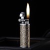 Mini Kerosene Lighter Creative Retro Old-Fashioned Grinding Wheel Lighter Men's