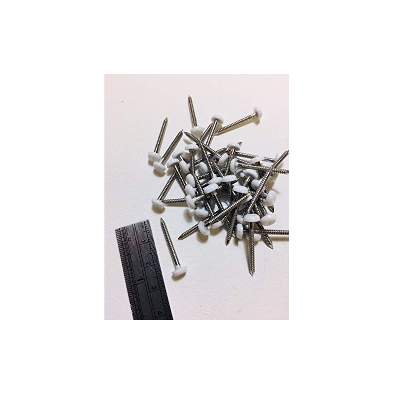 HARDWARE FOR YOU LTD 1 X Pack 25 Polymer Headed
