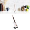 Minature Electric Guitar Wooden Mini Instrument Model Suitable for Gifts