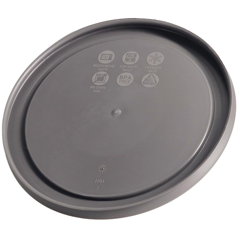 Pyrex 7201-PC 4 Cup Puddle Gray Food Storage Replacement Lid