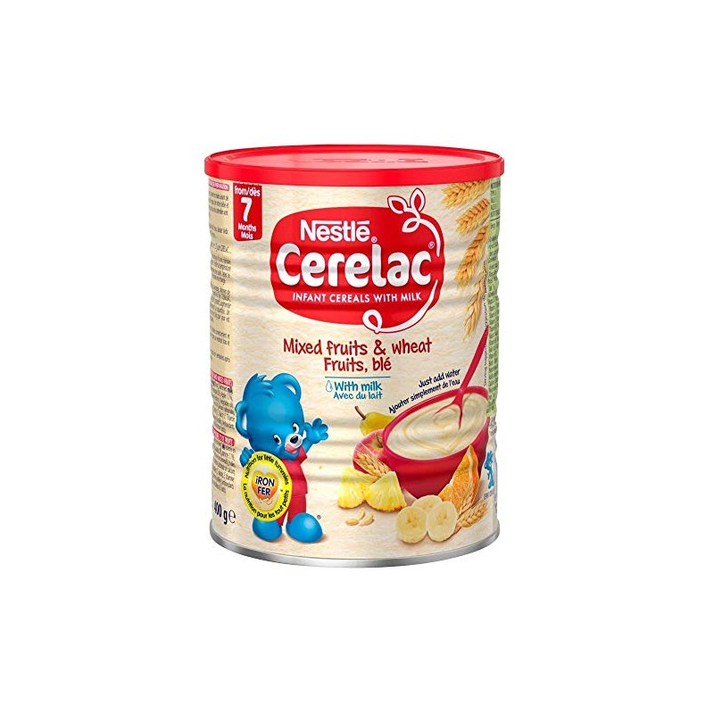 Nestle Cerelac, Mixed Fruits and Wheat with Milk, 14.1 Ounce