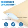 Cooling Pillow Covers King Size Set of 2 with Double