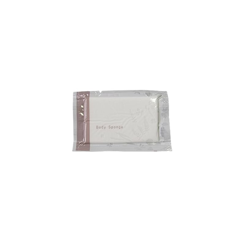 Hotel Amenity Body Sponge Disposable Made in Japan 0.2 inch