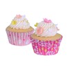 PME Easter Mini Foil-Lined Cupcake Cases - Flowers, Set of