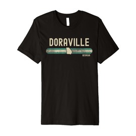 Doraville GA | Georgia | Travel & 80s Style Premium T-Shirt