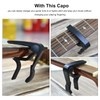 SAPHUE Guitar Capo for 6-String Acoustic and Electric with 2