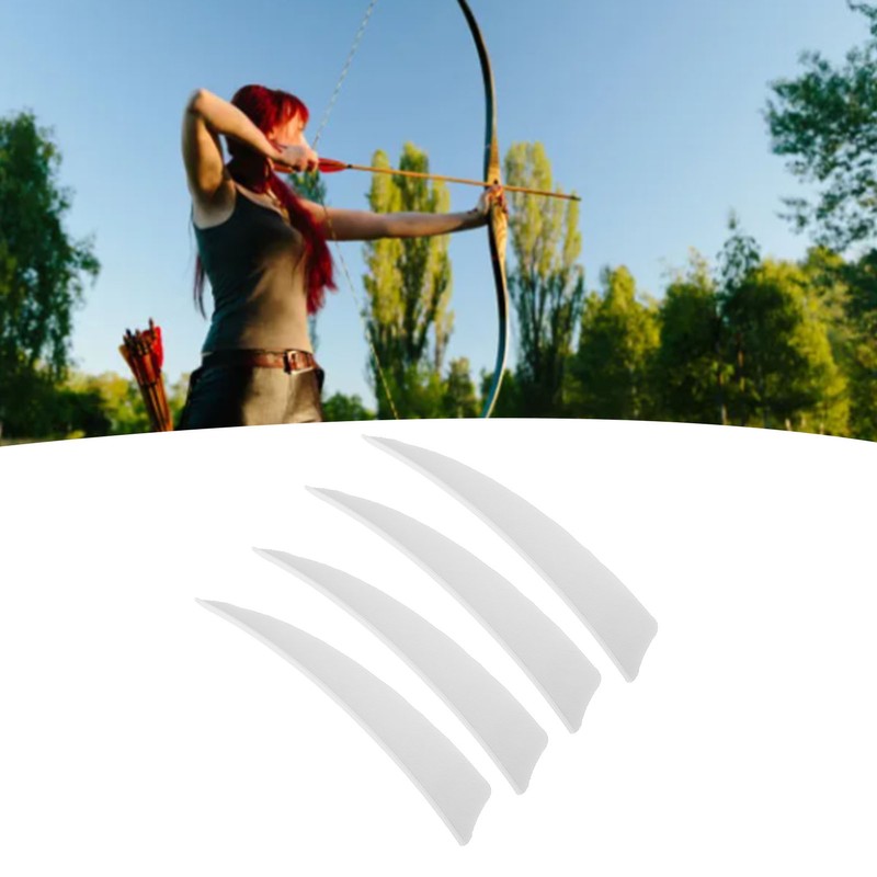 20pcs Feather Fletching High Speed Stable Flight Archery Arrows for