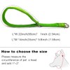 Mycicy Reflective Dog Choke Collar, Soft Nylon Training Slip Collar