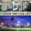 Floodoor 150W LED Flood Light Outdoor, 15000LM Super Bright floodlights,IP66