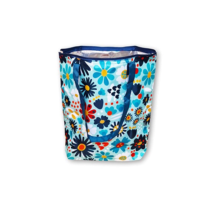 PromotionGift - Reusable Foldable Cooler Bag, Shopping, Beach Bag, Lightweight