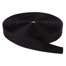 Ape Canyon Outfitters Mil-W-17337 Nylon Webbing 1" Black - MIL-W-17337 Ensures Consistency and Reliability in Military-Grade Nylon Webbing Products. (50 ft)