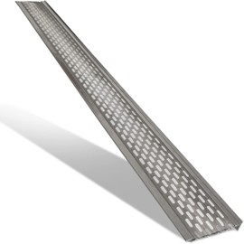Waterlock DIY 5”Leaf Protection|28 Feet|Stainless Steel mesh|Mill Finish Aluminum Gutter Covers|Contractor Grade|Gutter Guard from Manufacturer|Made in The USA
